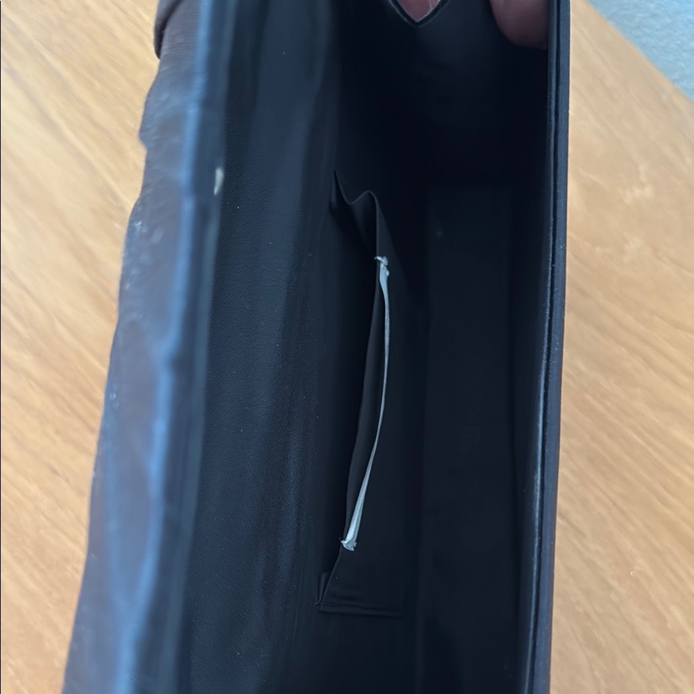 Elegant Black Evening Clutch - Picture 5 of 5